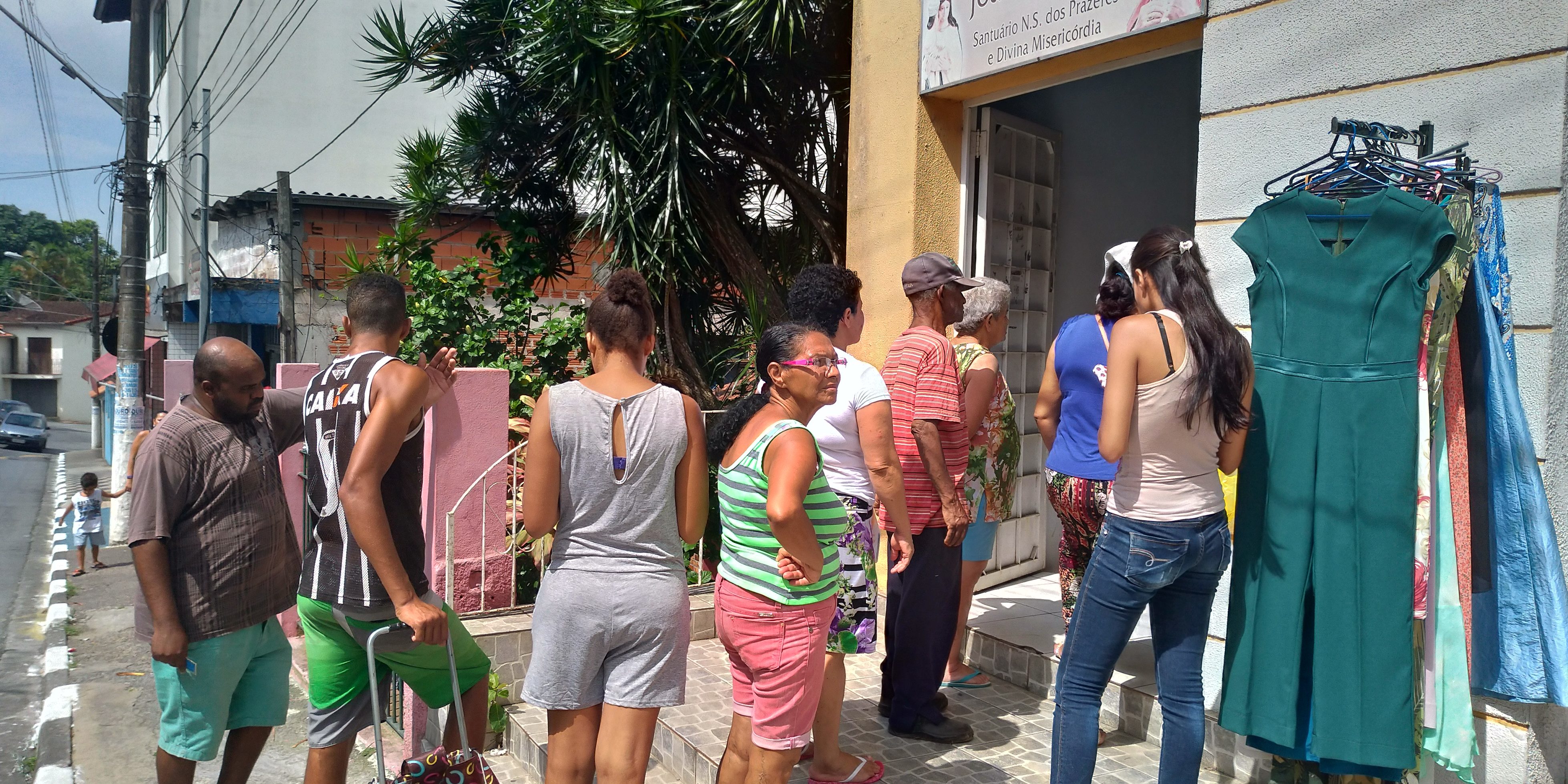 Entrega das cestas básicas