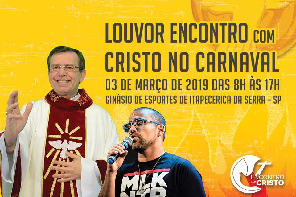 Louvor Encontro com Cristo no Carnaval – Cartaz (Divulgação)