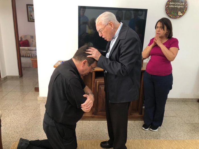 Padre Alberto e Monsenhor Jonas