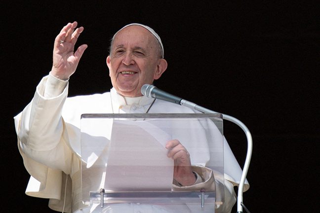 Pope Francis At Weekly Angelus Prayer – Vatican