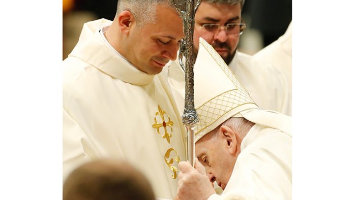 Pope Francis ordains new priests and conducts a holy mass in Saint Peter’s Basilica