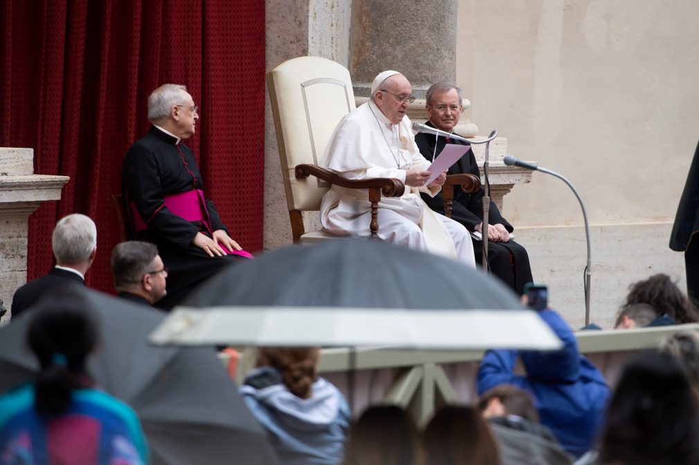 Pope Francis’ weekly general audience at the Vatican