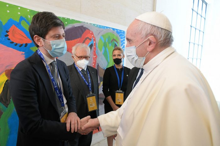 Pope Francis Meets With Ministers Bianchi And Speranza – Rome