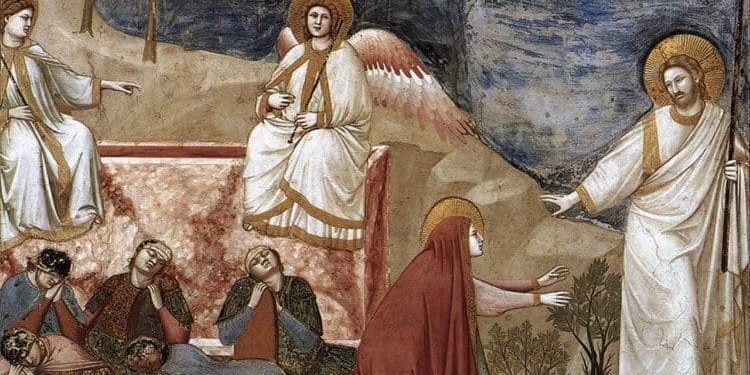 Santa Maria Madalena e Jesus