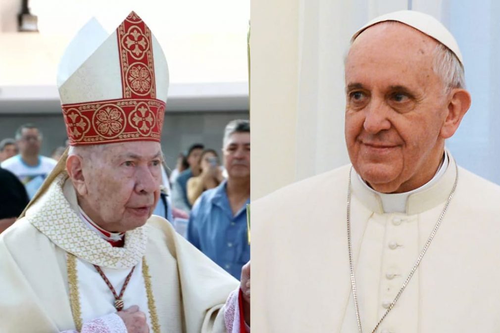 cardeal-papa (1) Cardeal José Freire Falcão e Papa Francisco