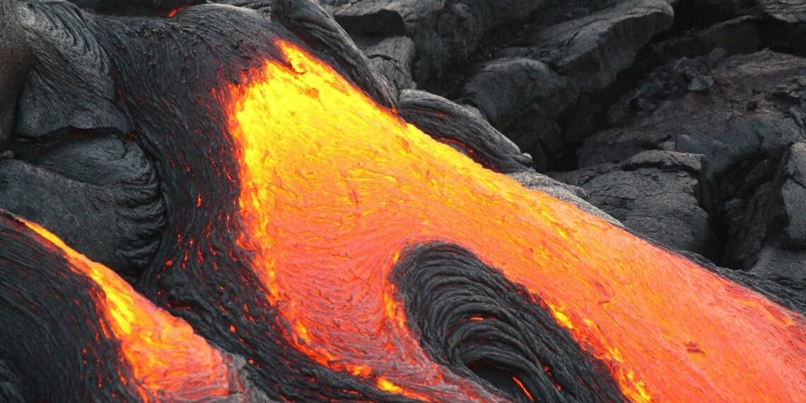 Lava de vulcão