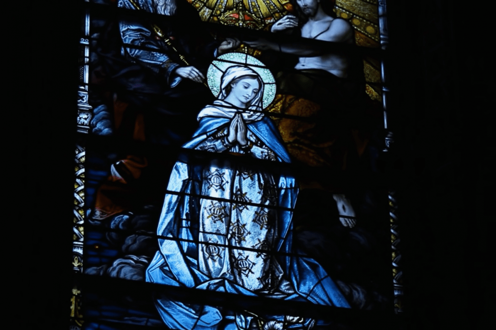 ave-maria (1) Vitral da Virgem Maria