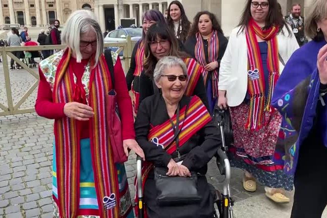‘We are celebrating our resilience’- delegates from Canada’s First Nations after meeting Pope