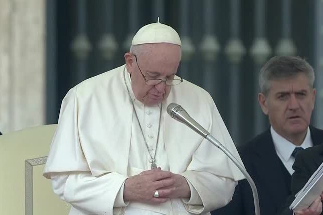 Pope condemns missile attacks on Ukraine, warns against escalation