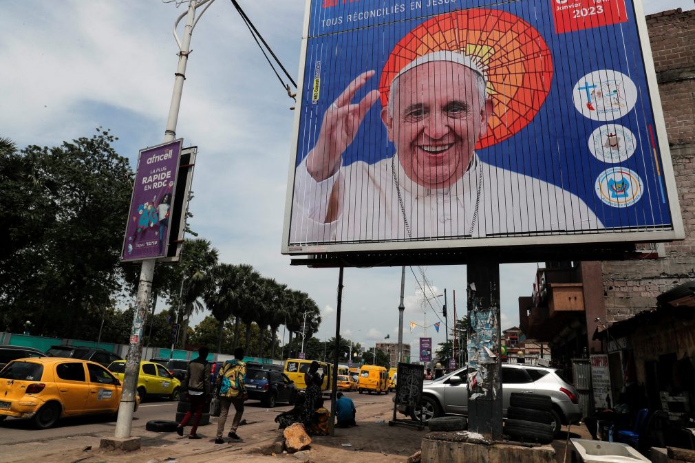 Congo’s capital gets ready for Pope Francis’ visit