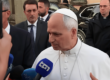 Papa Leão XIV conversou com jornalista ao final da tarde desta terça-feira, 16, antes de deixar Castel Gandolfo /Foto: Reprodução Reuters