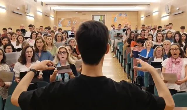 Coros na Espanha se preparam para cantar durante a visita de Leão XIV